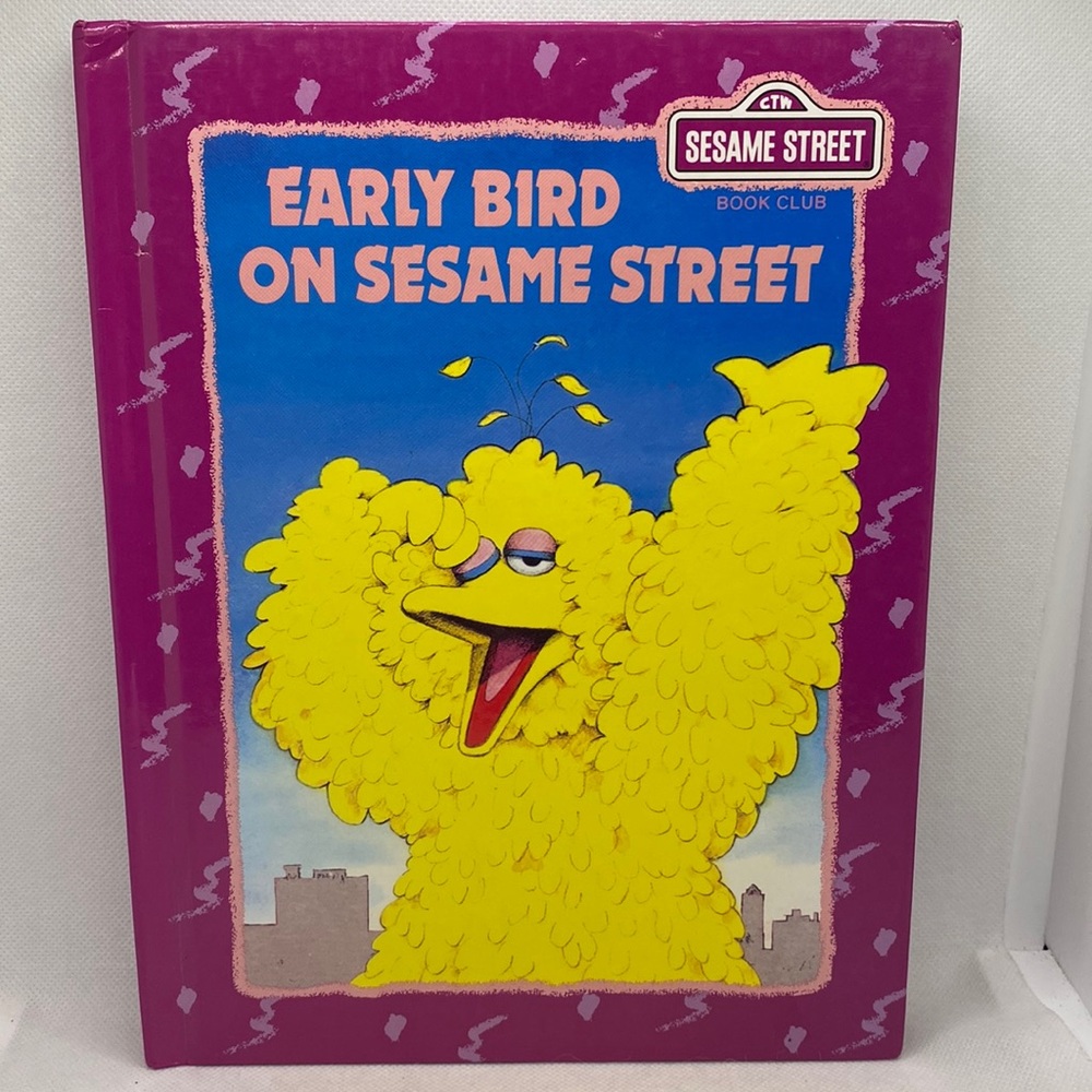 Early Bird on Sesame Street by Linda Hayward Hardcover Sesame Street Book Club